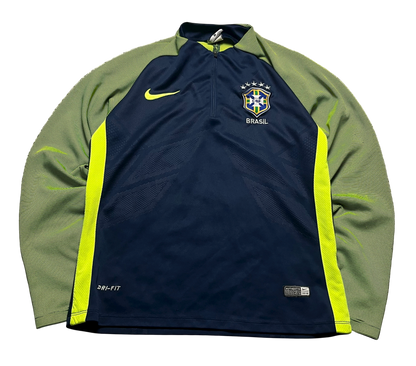 Nike Brasilien - Half Zip - S