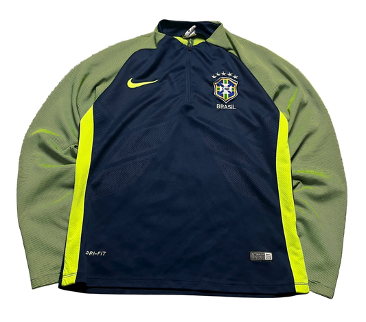 Nike Brasilien - Half Zip - S