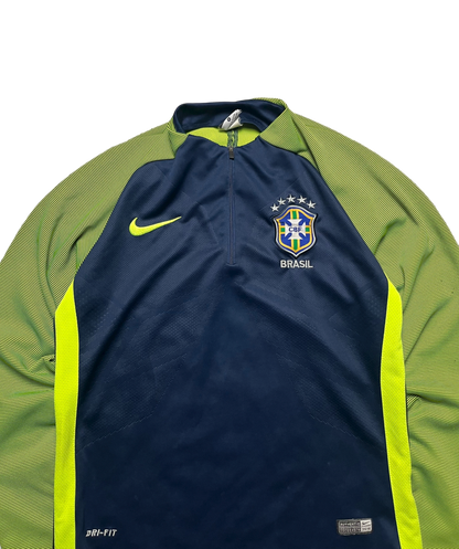 Nike Brasilien - Half Zip - S